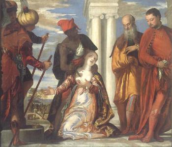 保羅 委羅內塞 The Martyrdom and Last Communion of Saint Lucy